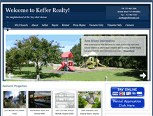 Tablet Screenshot of kefferrealty.com
